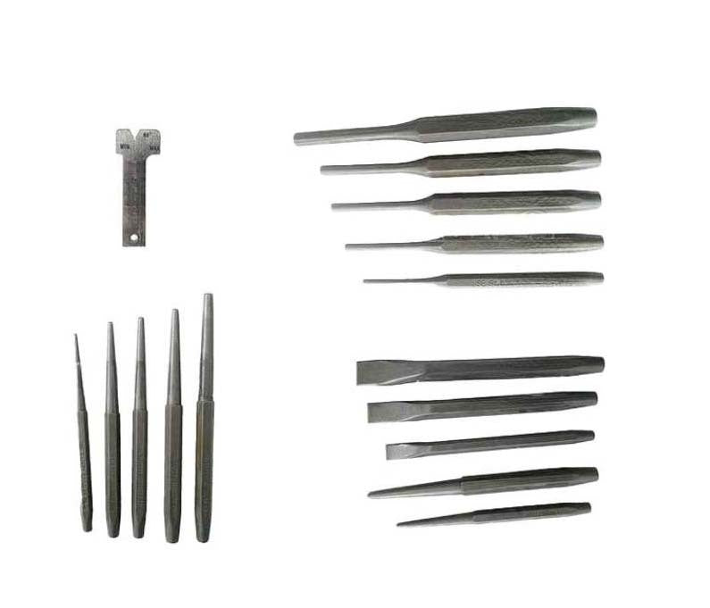 Grip® Mechanics Punch and Chisel Set, 16 Pieces1