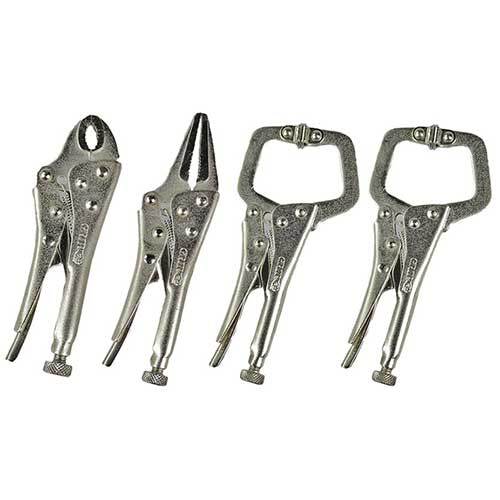 Grip® Mini Locking Plier Set, 4 Pieces1