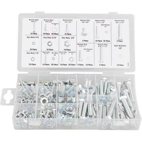 Grip® Nut and Bolt Assortment Imperial Set, 240 Pieces1
