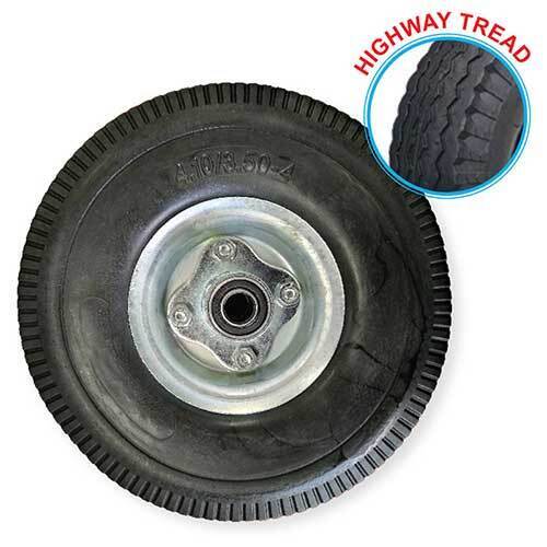Grip® Offset Puncture Proof Wheel Axle Diameter Cap - Highway Tread2