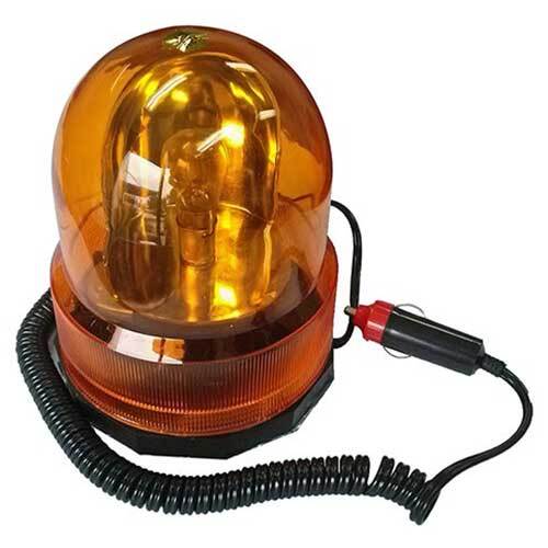 Grip® Revolving Amber Light 120mm Magnetic Base Diameter, 12V1