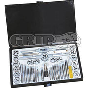 Grip® Tungsten Tap and Die Imperial Set, 40 Pieces1