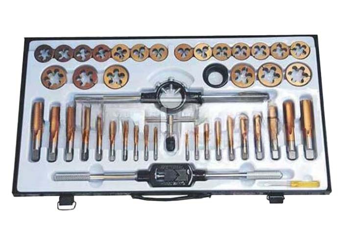 Grip® Tungsten Tap and Die Metric Set, 45 Pieces1