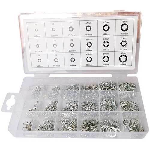 Grip® Washer Assortment Set, 720 Pieces1