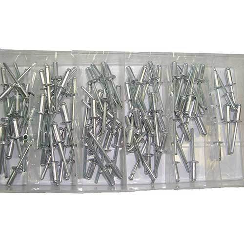 GripÂ® 1/4''x 1/2'' Rivet Set, 100 Pieces1