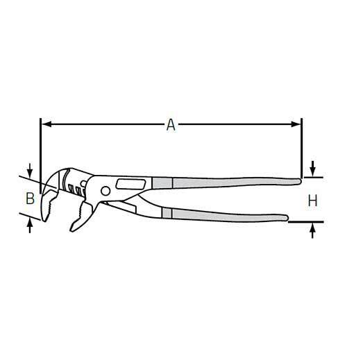 Griplock Tongue & Groove Plier - AIMS Industrial Supplies
