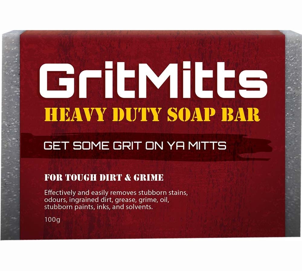 GritMitts Heavy-Duty Grit Soap Bar - AIMS Industrial Supplies