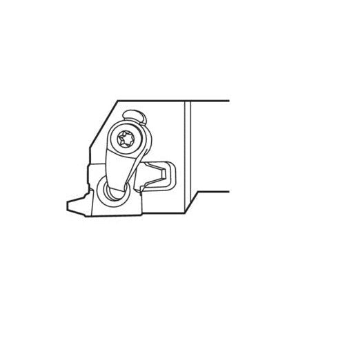 Grooving Toolholder Clamp - Cranked (CER/L) - AIMS Industrial Supplies