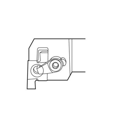 Grooving Toolholder Clamp - Heavy Duty (CEAR/L) - AIMS Industrial Supplies