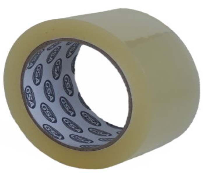 GSA Bulk Packing Tape Clear 48mm x 75m
