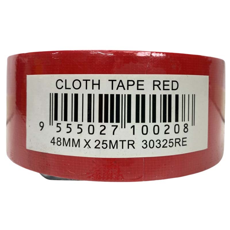 GSA Cloth Tape Red - 48mm x 25m