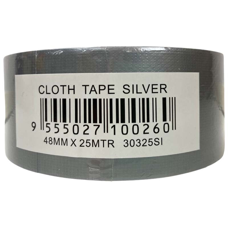 GSA Cloth Tape Silver - 48mm x 25m