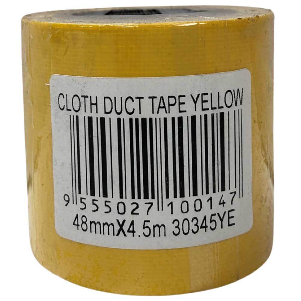 GSA Cloth Tape Yellow - 48mm x 4.5m