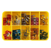 Hansa MFA-100 Mini-Blade Fuse Assortment Kit - 100 Pieces - AIMS Industrial Supplies