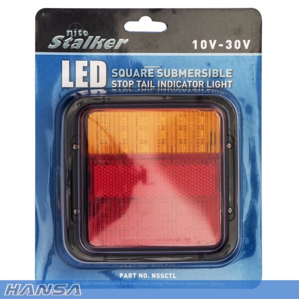 Hansa NSSCTL Nite Stalker Sq Combo S/T/I - Stop Tail Indicator Light - AIMS Industrial Supplies
