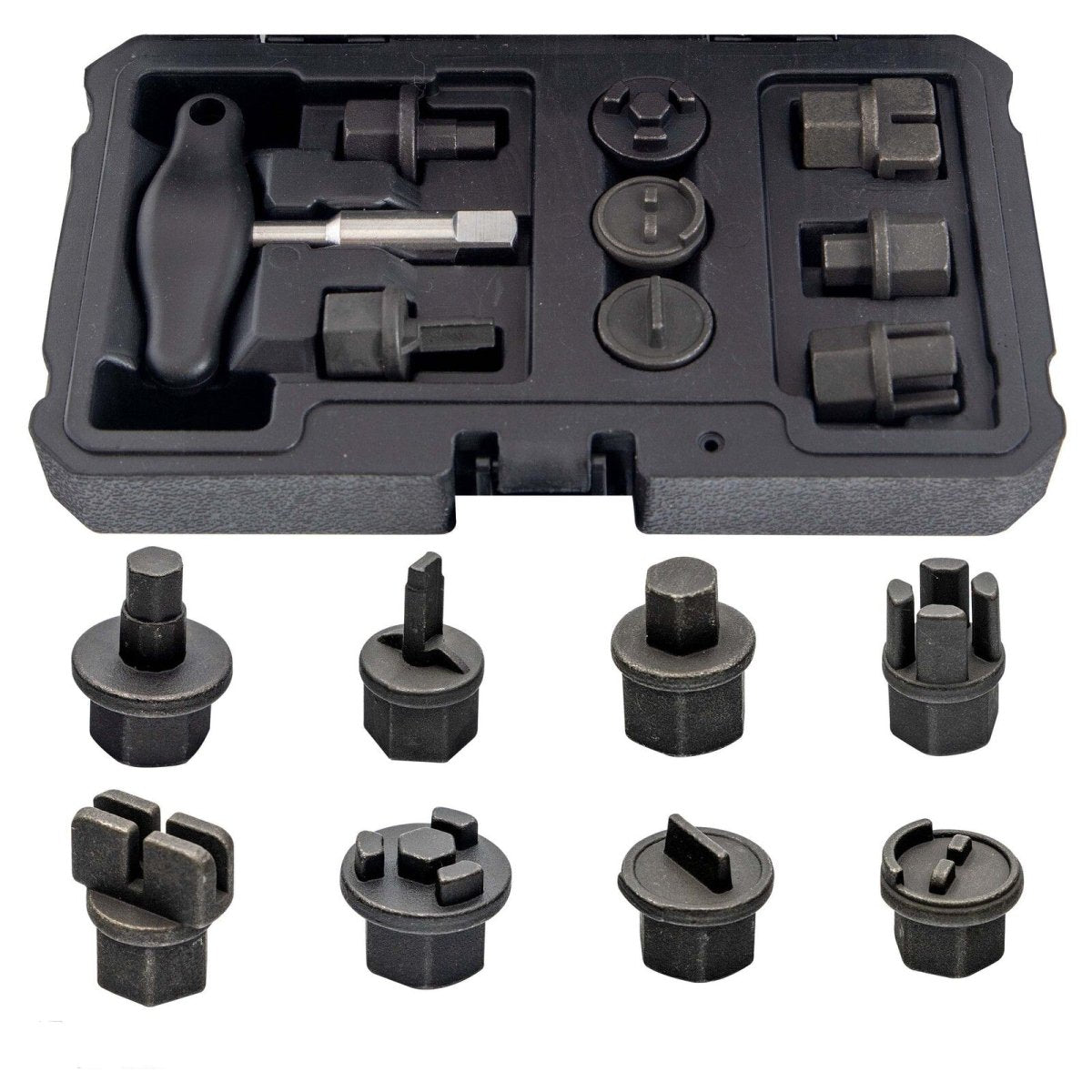 Hansa Plastic Drain (Sump) Plug Removal Tool Set - AIMS Industrial Supplies