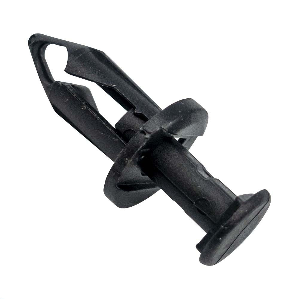 Hansa Push Rivet Matte Black 15 x 24.5mm Head, 9mm Hole - 30/Pack