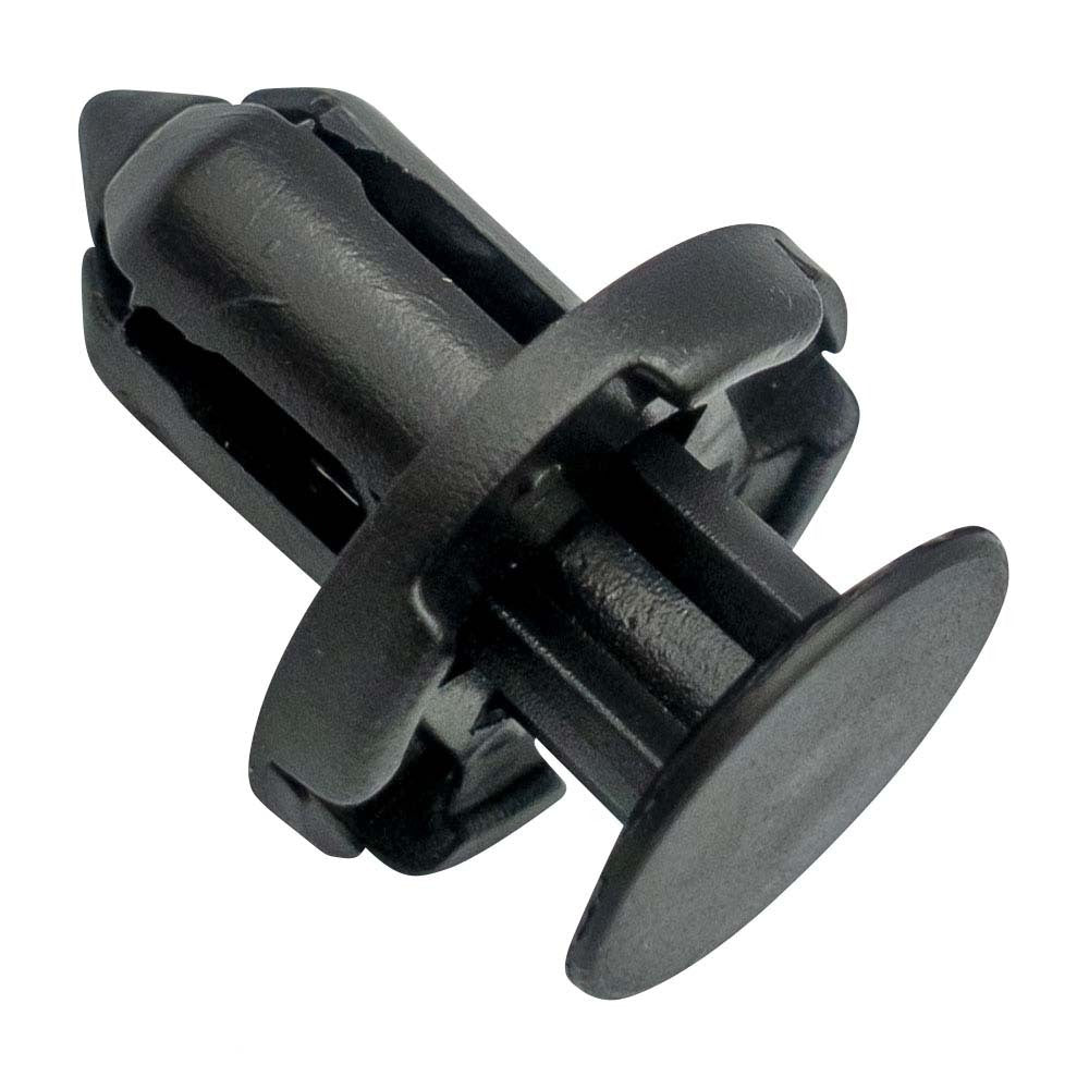 Hansa Push Rivet Matte Black 17.9 x 24.8mm Head, 9.5mm Hole - 30/Pack