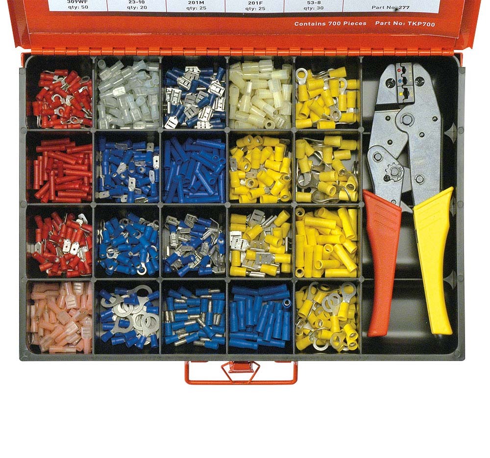 Hansa TKP700 Industrial Terminal Kit - 700 Pieces1