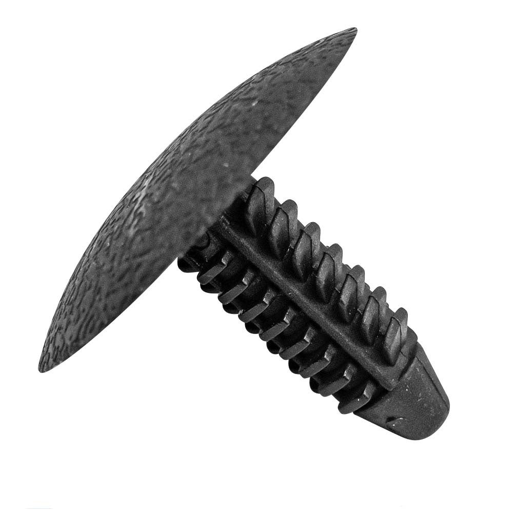 Hansa Xmas Tree Clip Matte Black 24.6 x 22mm Head - 30/Pack