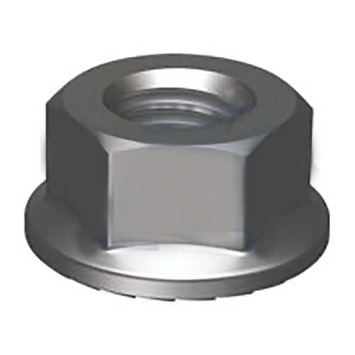 Hex Flange Serrated Nut Class 8 Zinc Plated - AIMS Industrial Supplies