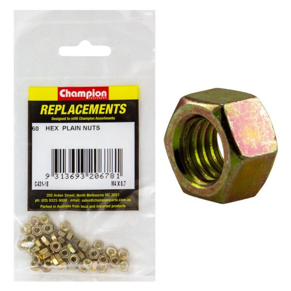 Hex Nut Metric Assortment Refill (CA431) - AIMS Industrial Supplies