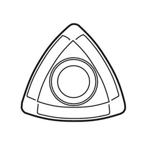 High Feed Milling Insert MP3000 Grade (MD Geometry) - AIMS Industrial Supplies