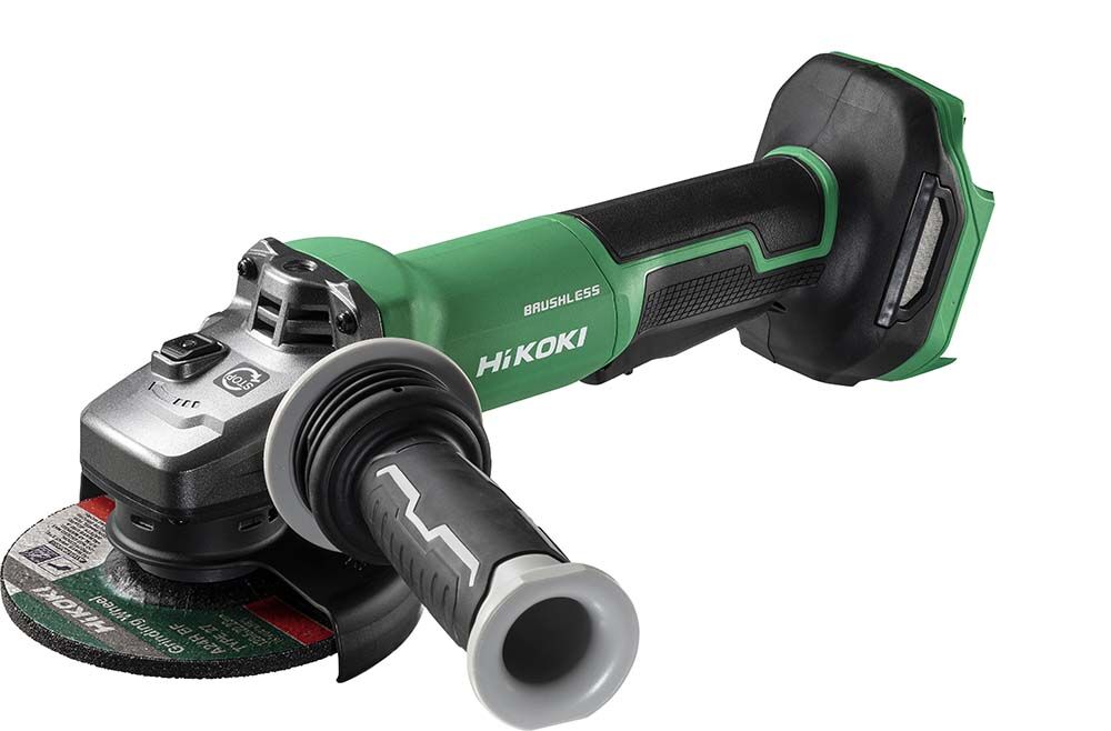 HiKOKI 18V 125mm Brushless Impact Grinder W/ Paddle Switch, Skin Only - AIMS Industrial Supplies