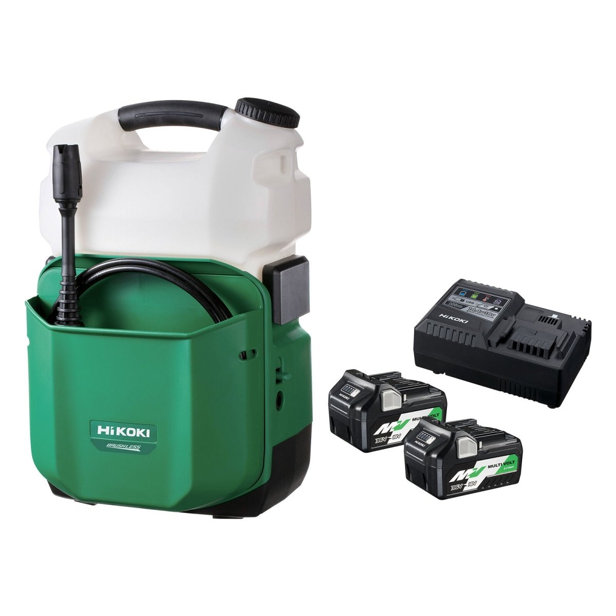 HiKOKI AW18DBL(HRZ) 18V Brushless High Pressure Washer Kit - AIMS Industrial Supplies