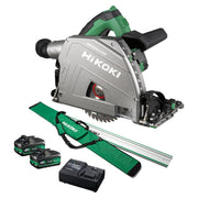 HiKOKI C3606DPA(HRZ) 36V Brushless Plunge Cut Saw W/ 1600mm Guide Rail Kit - AIMS Industrial Supplies
