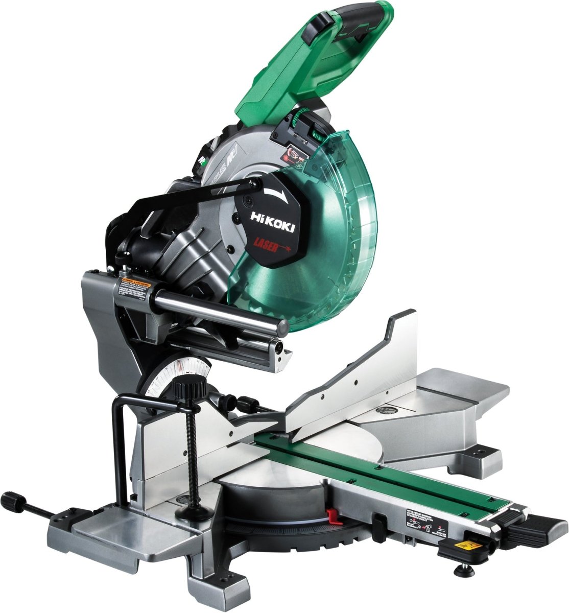 HiKOKI C3610DRA(H4Z) 36V Brushless 255mm Slide Compound Mitre Saw, Skin Only - AIMS Industrial Supplies