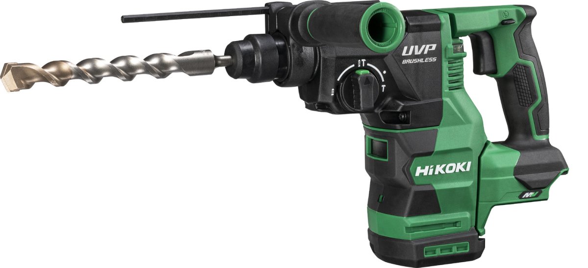 HiKOKI DH3628DA(H4Z) 36V SDS Plus Cordless Rotary Hammer, Skin Only - AIMS Industrial Supplies