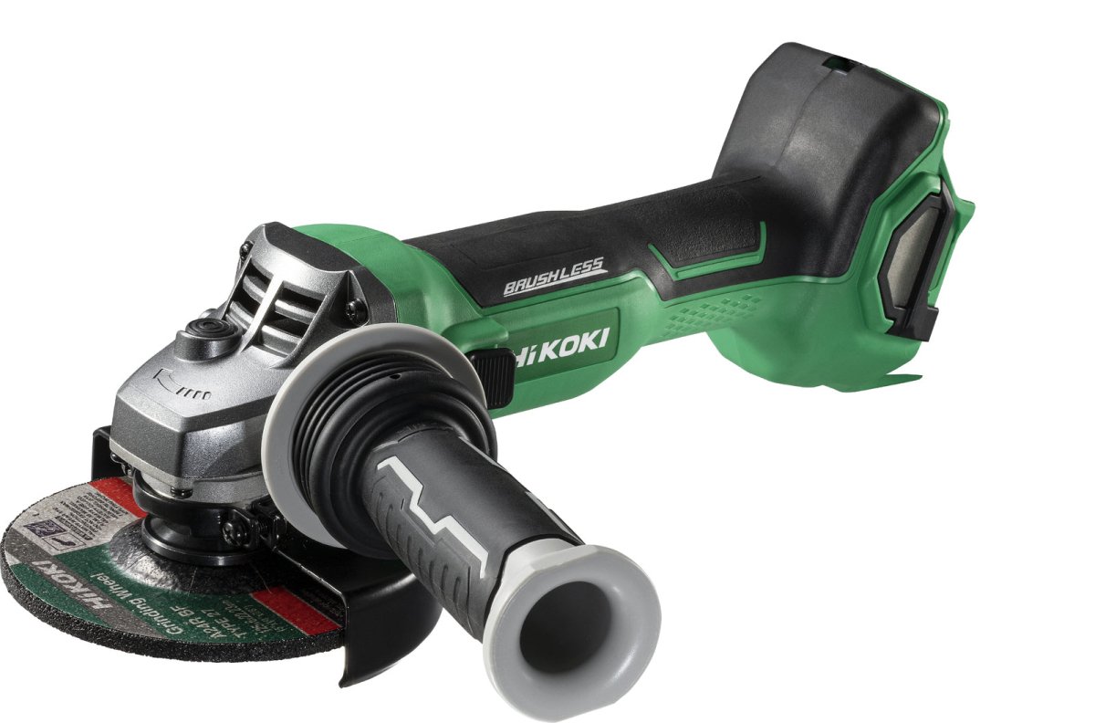 HiKOKI G1813DA(H4Z) 18V Brushless 125mm Switch Angle Grinder, Skin Only - AIMS Industrial Supplies