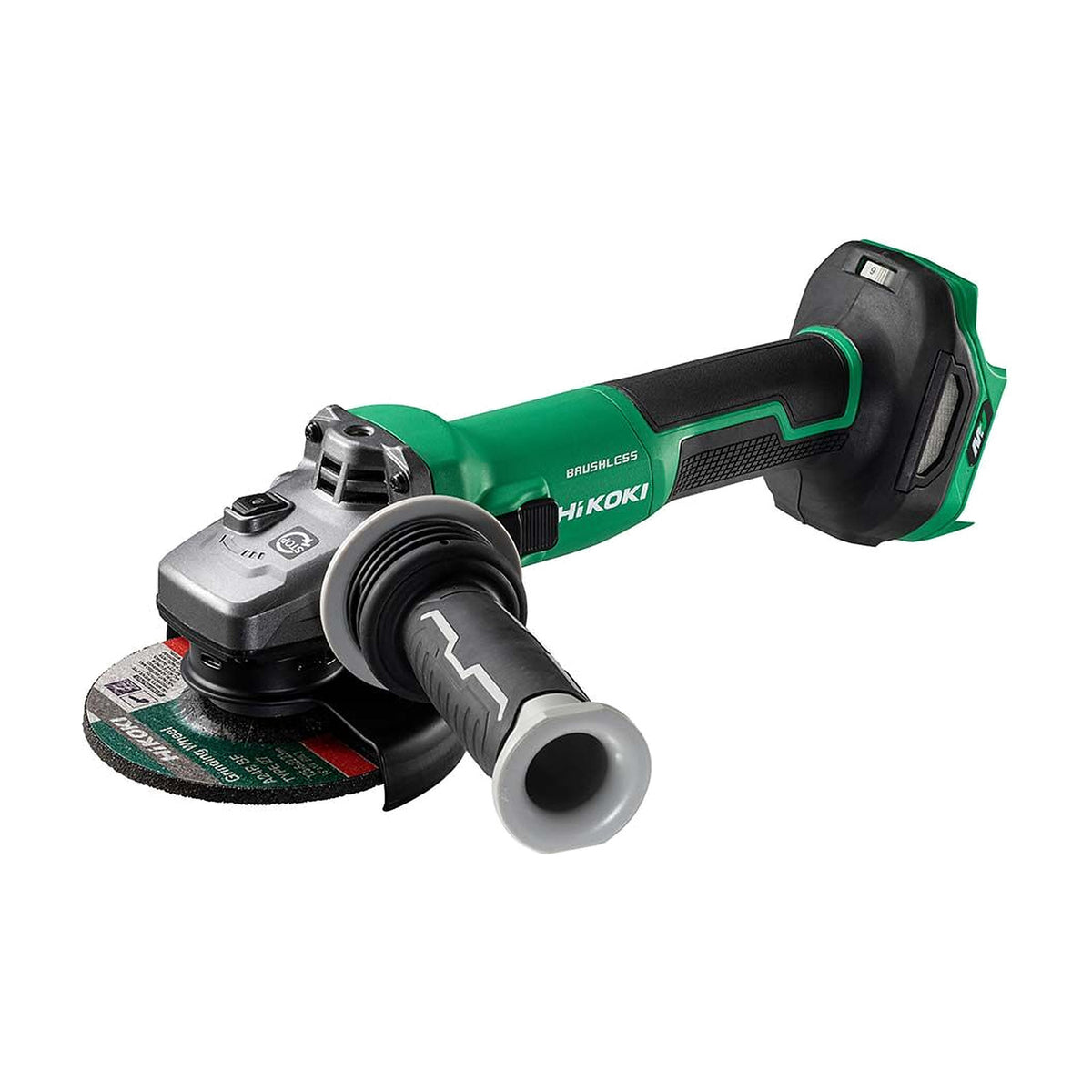 HiKOKI G3613DVE(H4Z) 36V Brushless 125mm Angle Grinder W/ Slide Switch, Skin Only