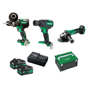 HiKOKI KC36DRBL3(HRZ) 36V Brushless Combo Kit, 3 Pieces - AIMS Industrial Supplies