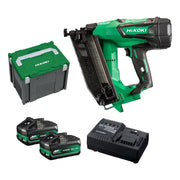 HiKOKI NT1865DA(HRZ)18V Brushless 16G 20º Angled Finish Nailer Kit - AIMS Industrial Supplies
