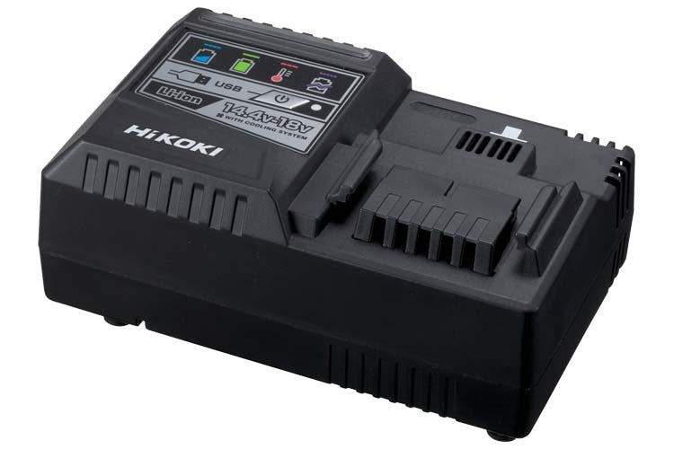 HiKOKI UC18YSL3(H0Z) 14.4 - 18V Li - ion Rapid Cooling Charger With USB Port - AIMS Industrial Supplies