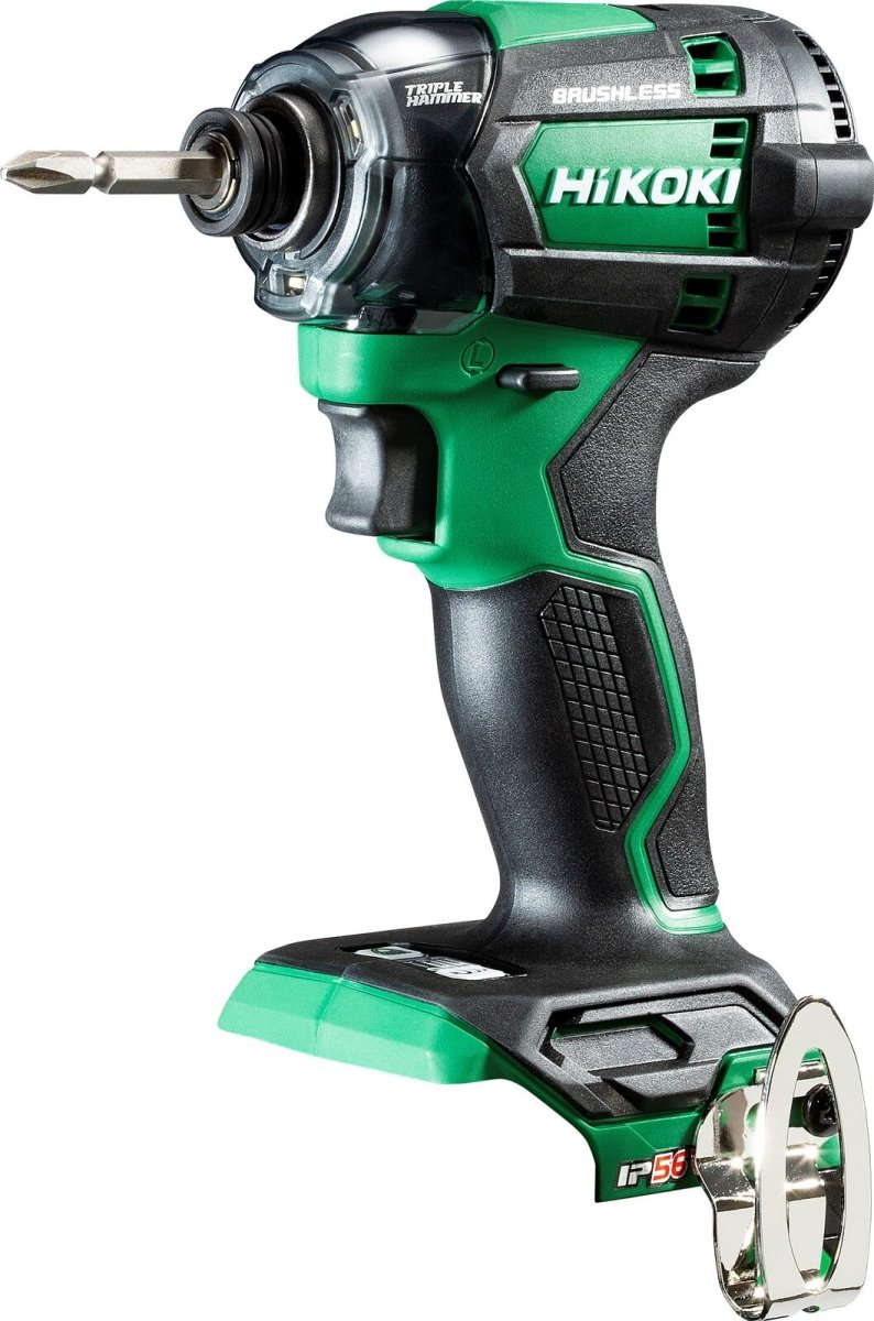 HiKOKI WH18DC(H4Z) 18V Brushless Cordless Impact Driver With IP56, Skin Only - AIMS Industrial Supplies