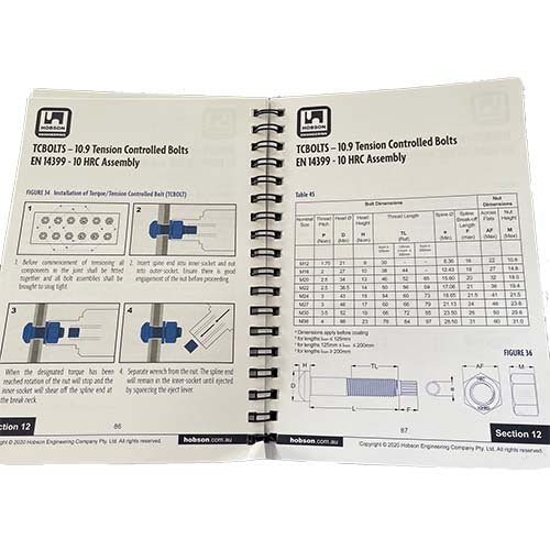 Hobson Bolting Handbook - Pocket Size - AIMS Industrial Supplies