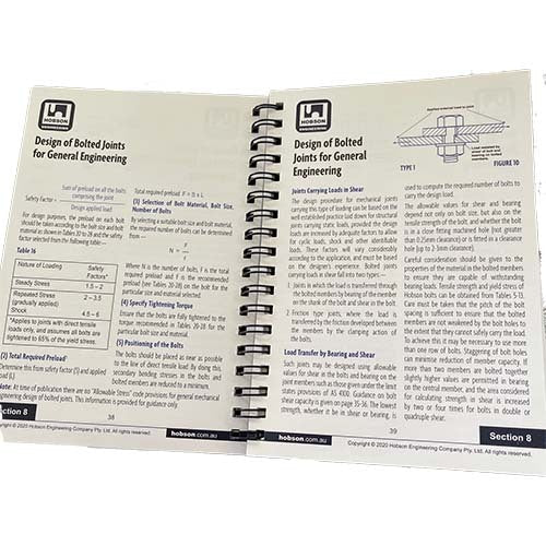 Hobson Bolting Handbook - Pocket Size - AIMS Industrial Supplies
