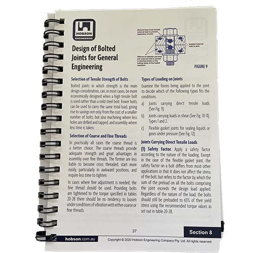 Hobson Bolting Handbook - Pocket Size3