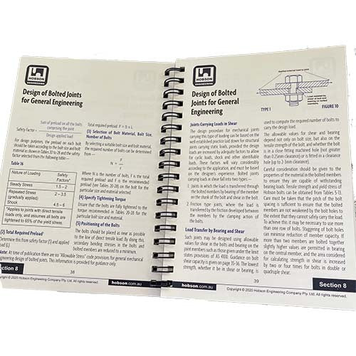 Hobson Bolting Handbook - Pocket Size4