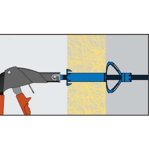 Hollow Wall Anchor Tool M4 - M6 Ratchet Style2