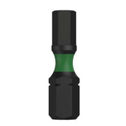HX5 Insert Hex Impax Drive Bit 1/4" S2 Alloy Black Steel - Pack of 25 - AIMS Industrial Supplies