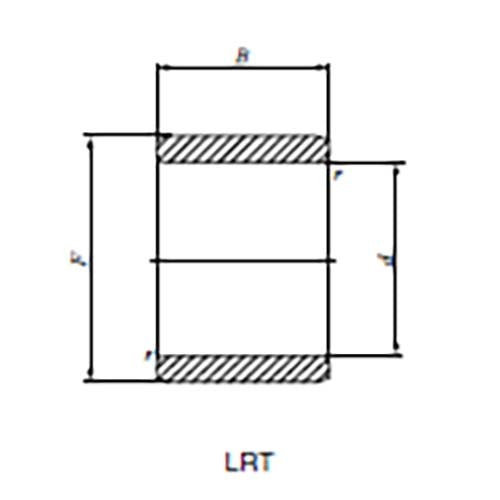 IKO Machined Type Needle Roller Bearing Inner Ring 60 x 70 x 40.5mm - AIMS Industrial Supplies