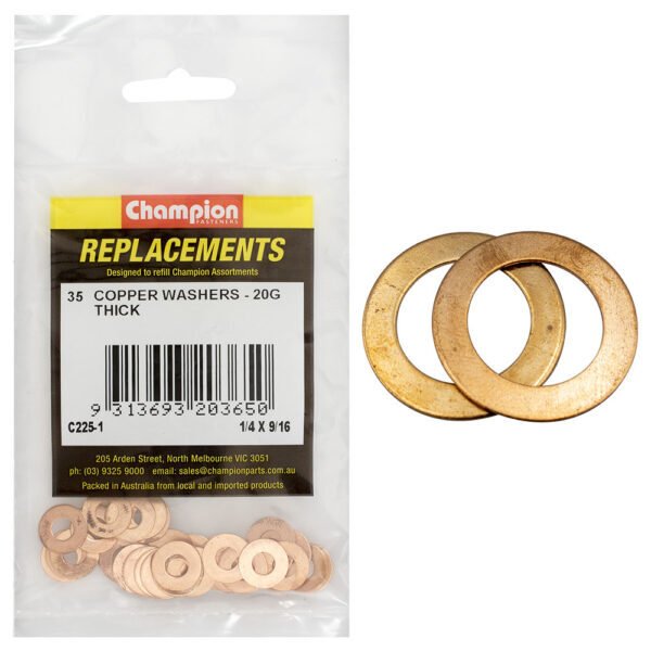 Imperial Copper Washer Assortment Refill - AIMS Industrial Supplies