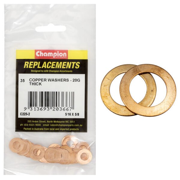 Imperial Copper Washer Assortment Refill - AIMS Industrial Supplies