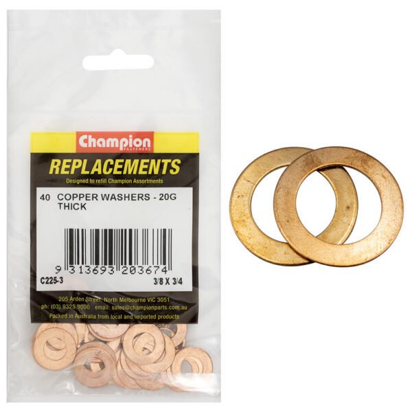 Imperial Copper Washer Assortment Refill - AIMS Industrial Supplies