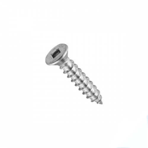 Imperial Countersunk Square Self Tapping Screw - 304 Stainless Steel - AIMS Industrial Supplies