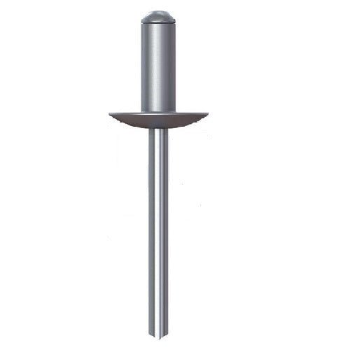 Imperial Flange Head Rivet - Aluminium & Steel Zinc Finish - AIMS Industrial Supplies